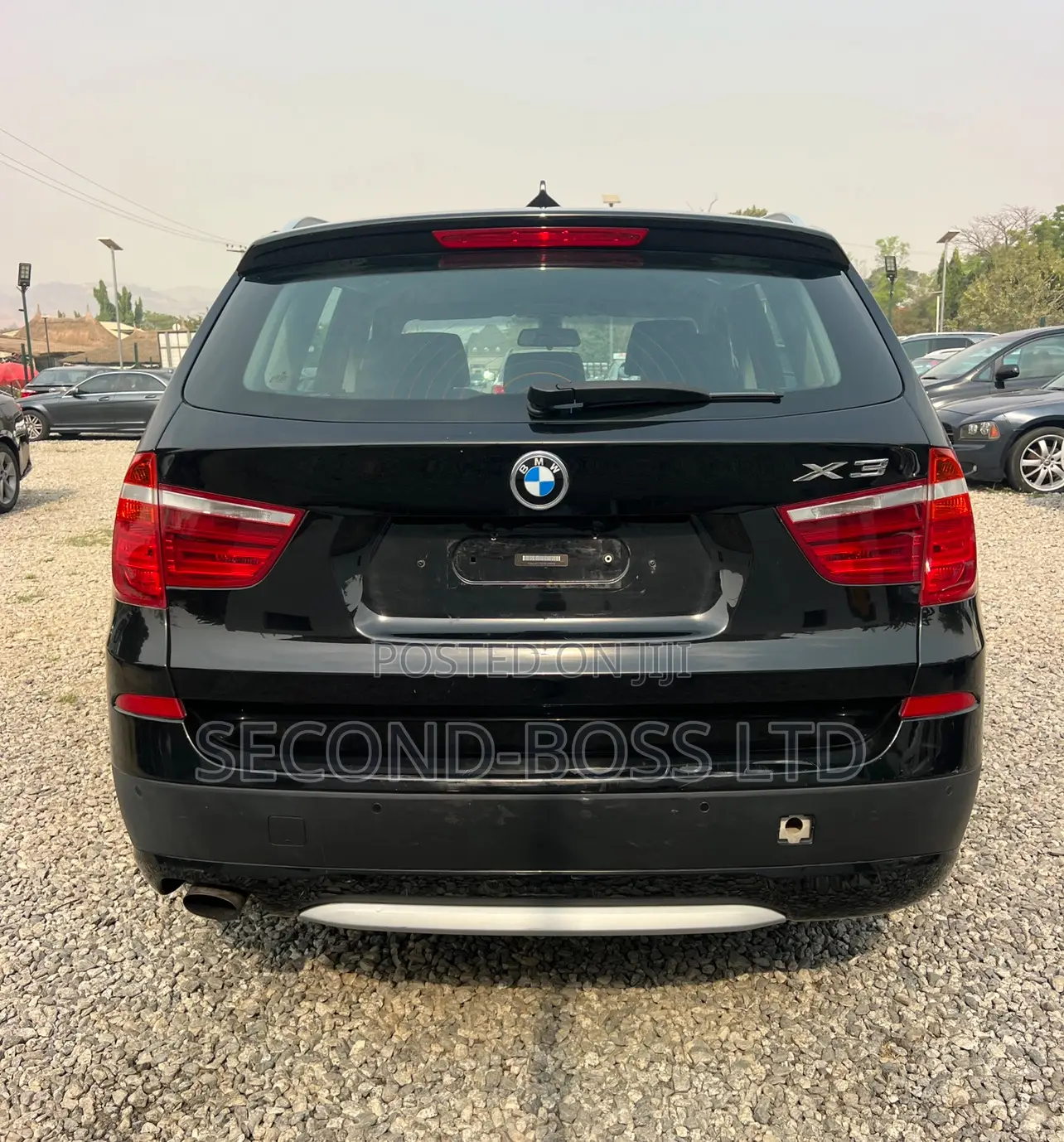 BMW X3 xDrive20d 2012 Black