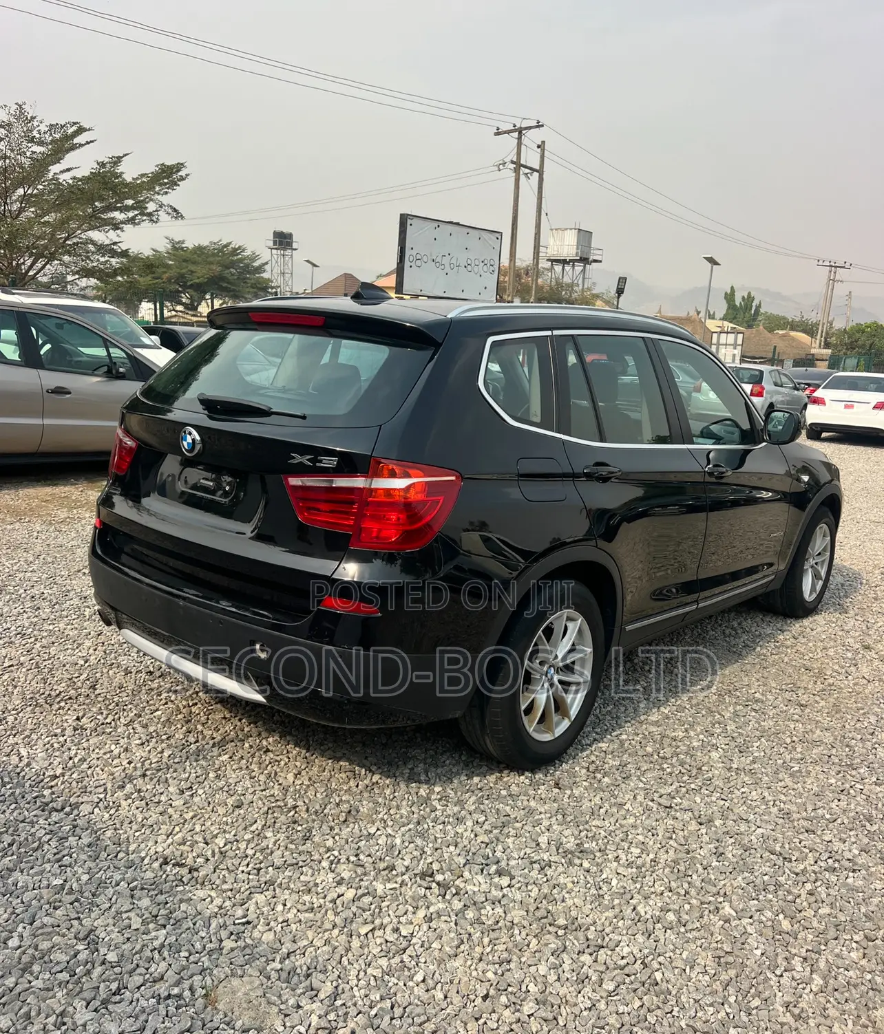 BMW X3 xDrive20d 2012 Black