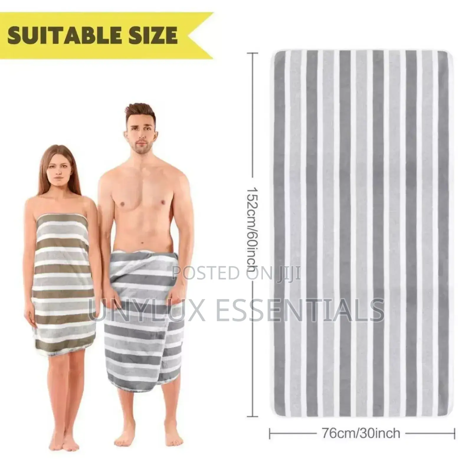 Microfiber Bath Pattern Towel