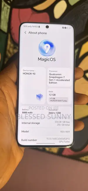 Honor 90 256 GB Blue