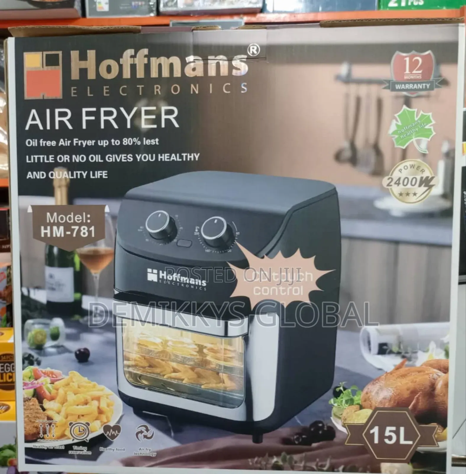 Hoffmans Air Fryer 15l