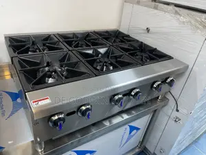 6 Burners Counter Gas Cooker