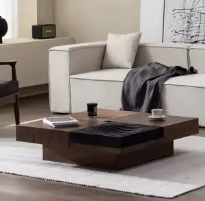 Coffee Table Wood Living Room Nordic Small Antique Vm Designer Table
