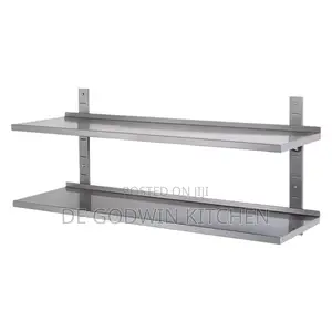 4ft Double Wall Stainless Shelf