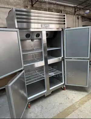 4 Doors Stainless Steel Fridge And Freezer