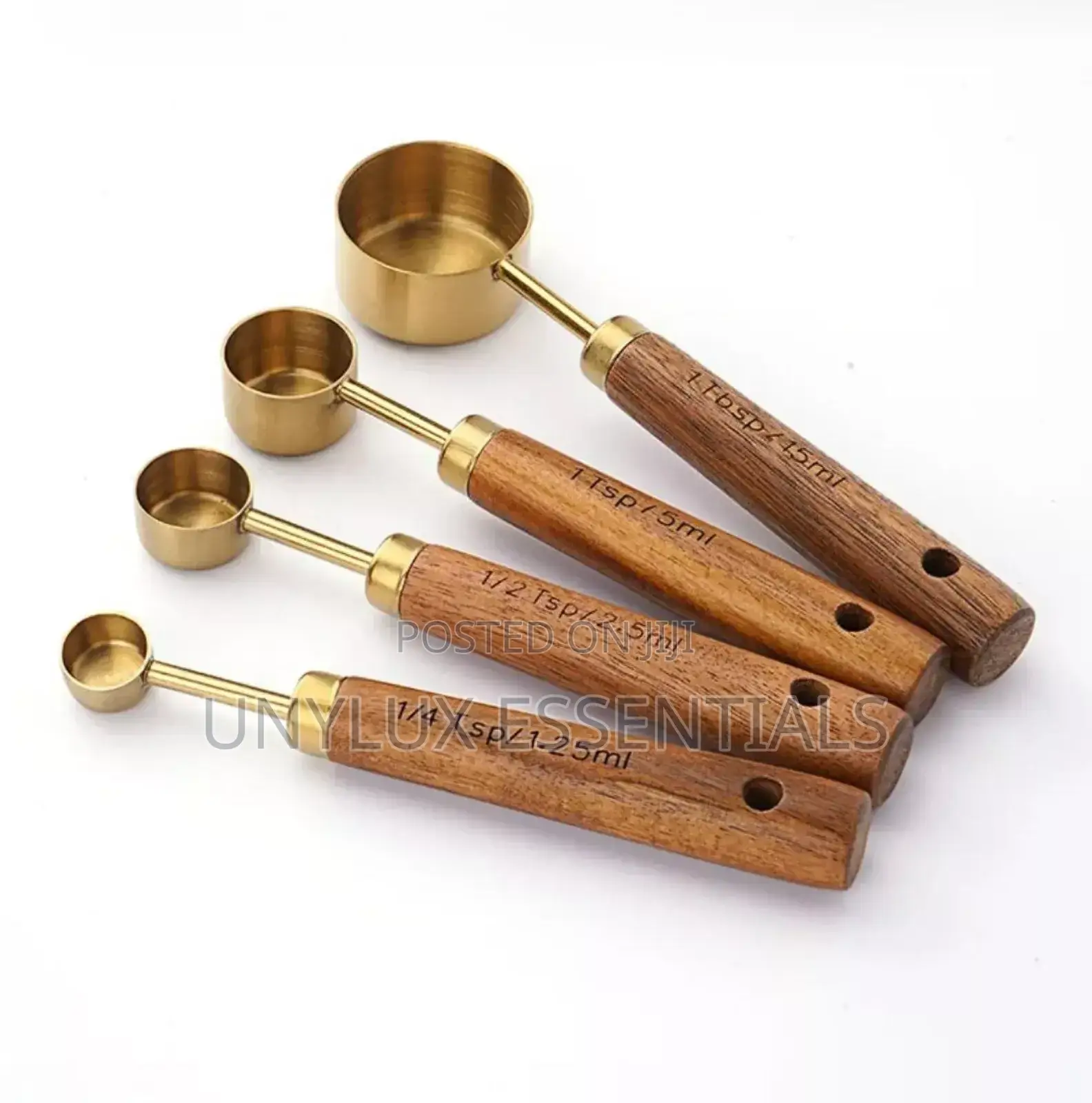 Gold Measuring Spoon Set
