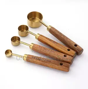 Gold Measuring Spoon Set