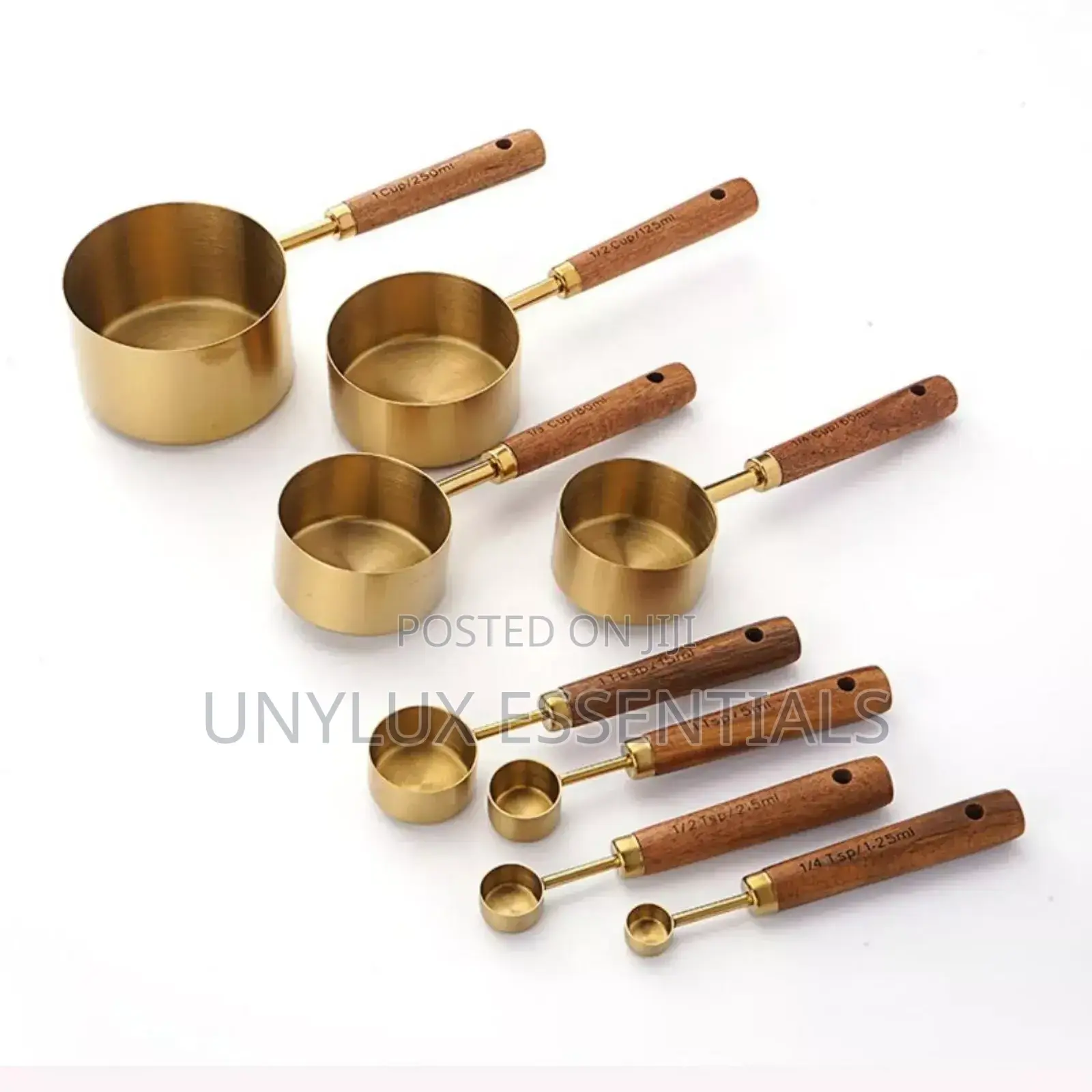 Gold Measuring Spoon Set