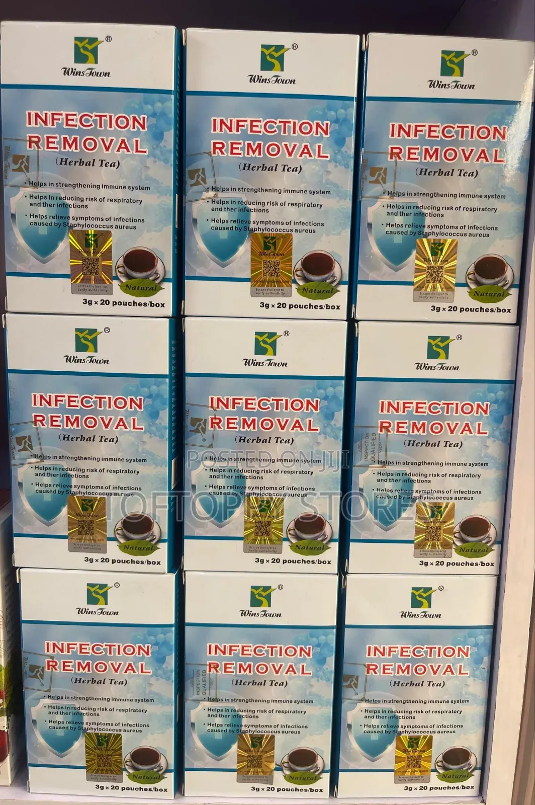 Winstown Infection Removal Herbal Tea.