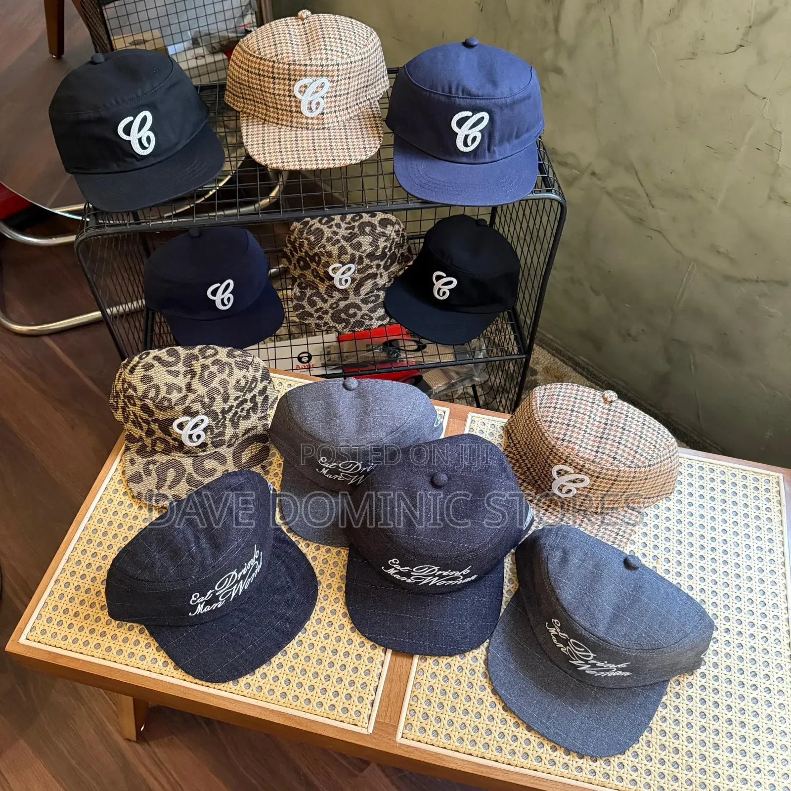 The Handstooth Multi Pattern Pill Box Cap