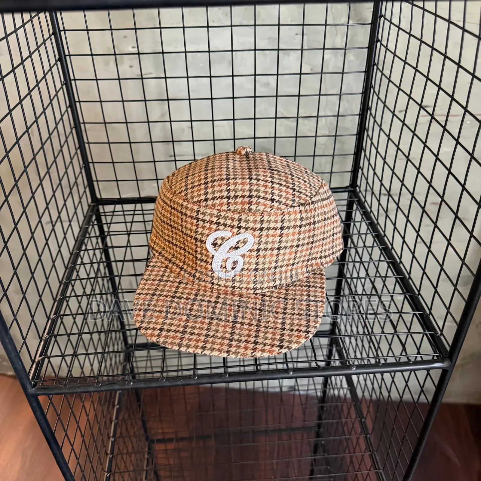 The Handstooth Multi Pattern Pill Box Cap