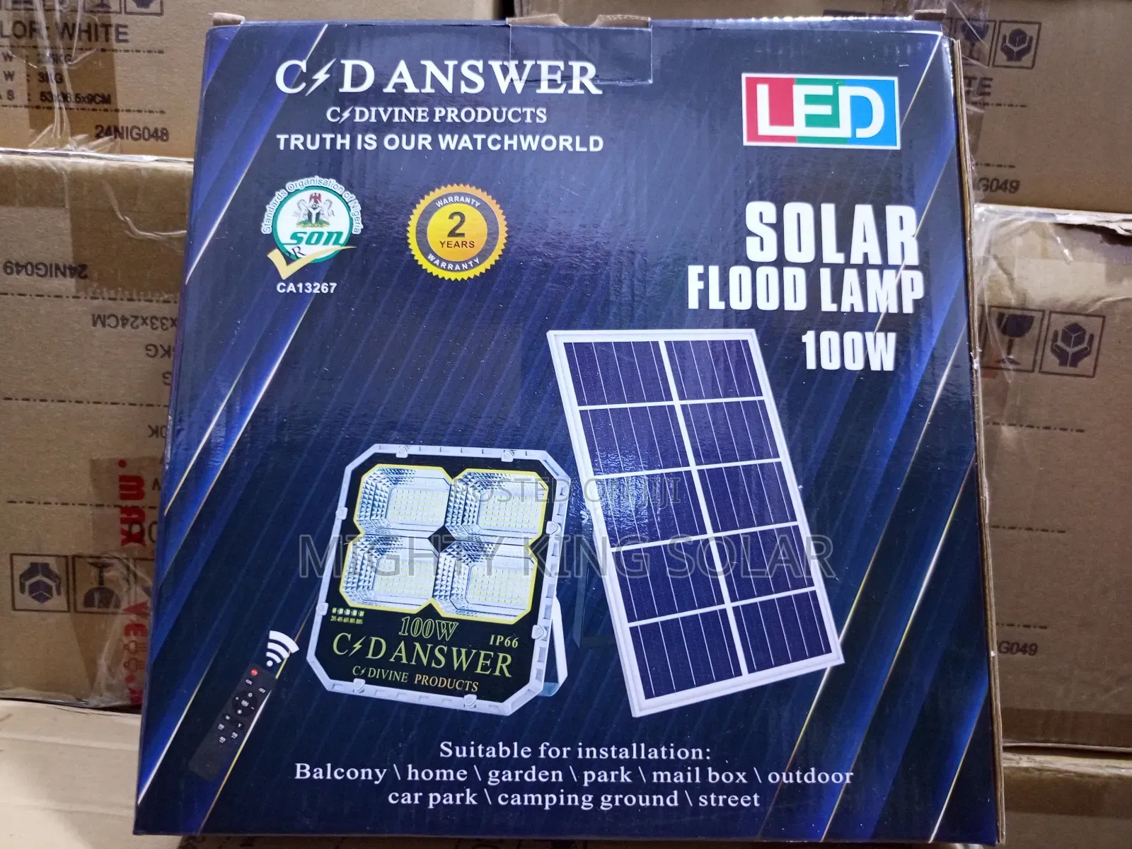 100w Cd Answer Led Light With Panel