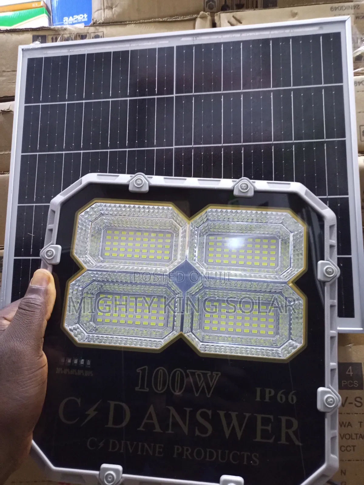 100w Cd Answer Led Light With Panel