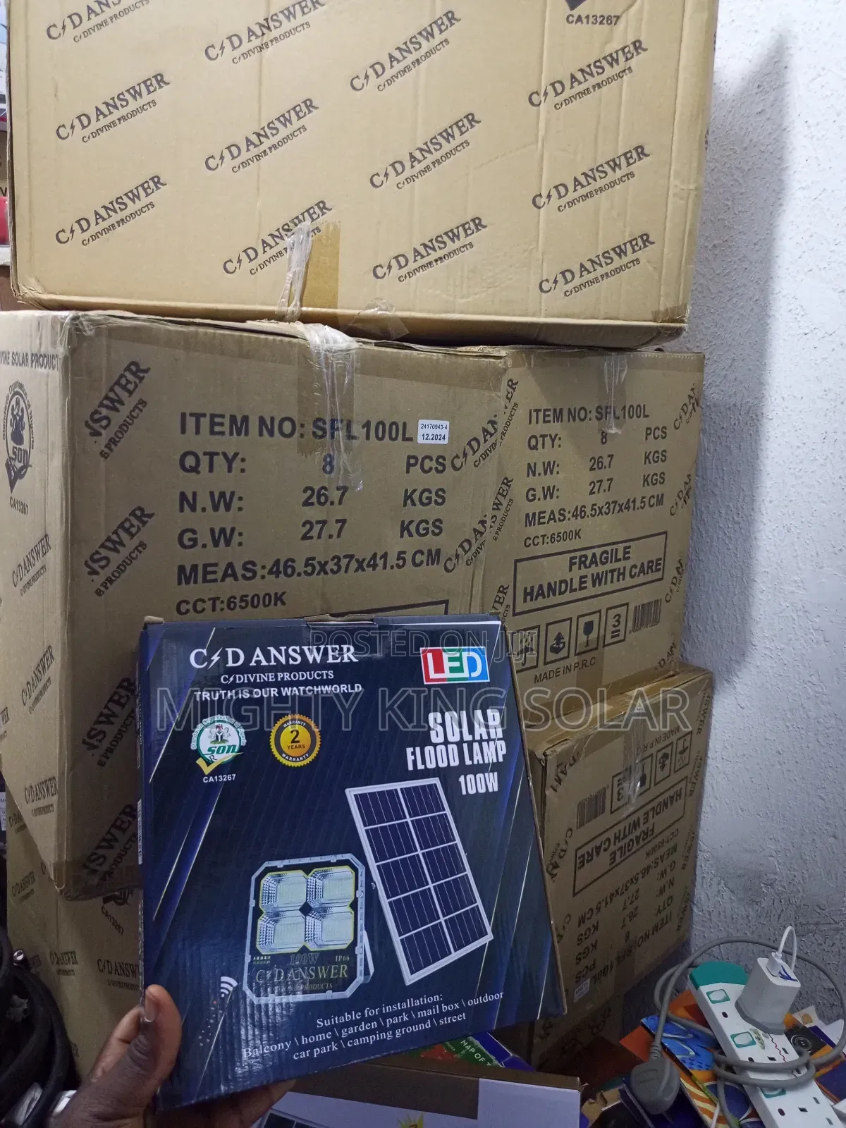 100w Cd Answer Led Light With Panel