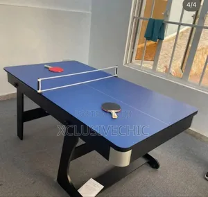 6 Foot Multi-Game Table Tennis