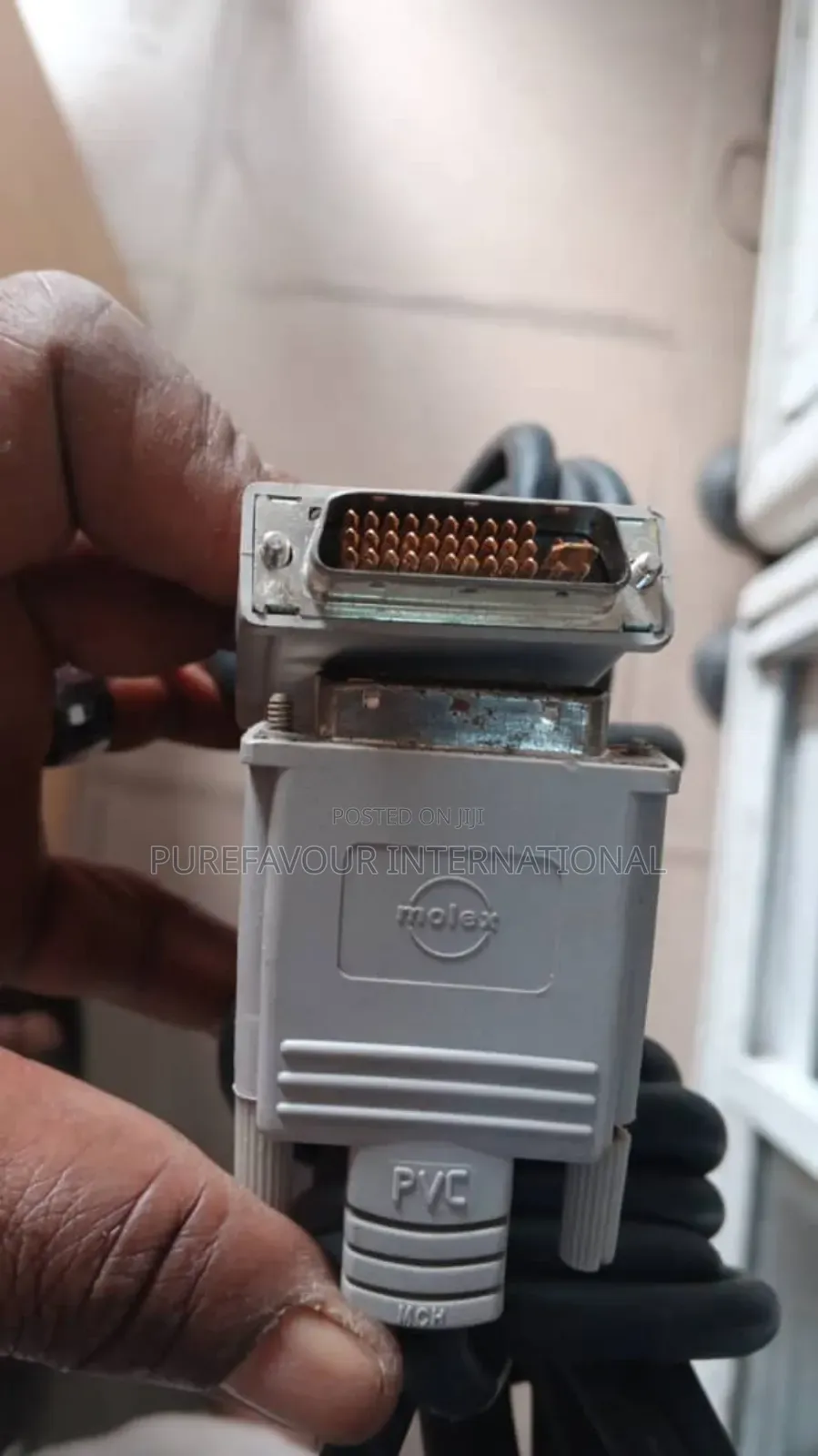 Molex Dvi-I Dual-Link Cable Connector (Tokunbo)