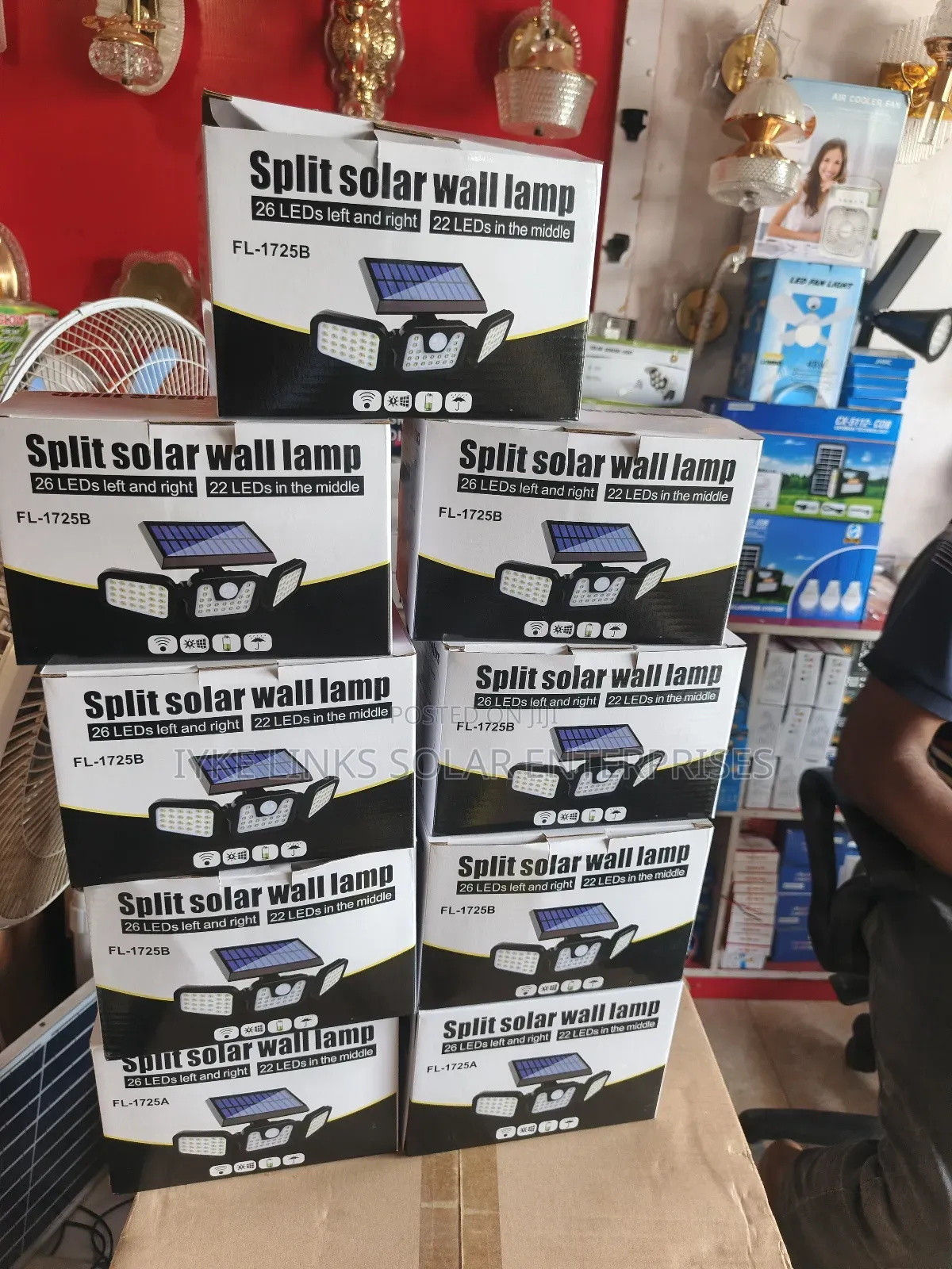 Split Solar Wall Lamp