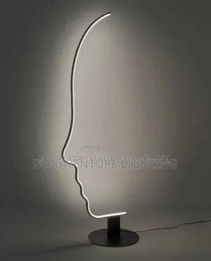 Human Face Floor Lamp .