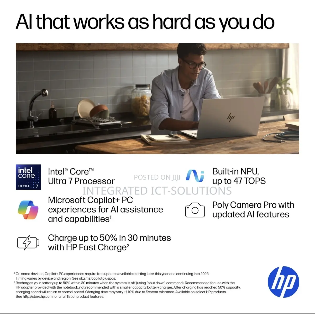 New Laptop HP 32GB Intel Core Ultra 7 SSD 2T