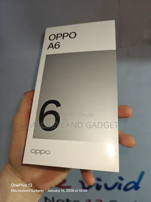 New Oppo A6 256 GB Blue