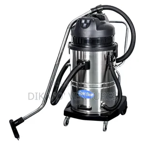 80l 2000w Stainless Steel Large Industrial Vacuum Cleaners With Tilt