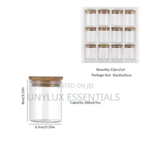 12pcs 200ml Cannister Set