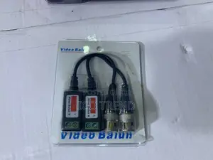 Pair of CCTV Passive Video Balun Transceivers. Pair (Utp) Cables