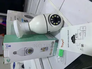 Wi-Fi Tuya Bulb Security Camera, a Smart Home Surveillance Device