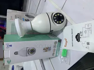 Wi-Fi Tuya Bulb Security Camera, a Smart Home Surveillance Device