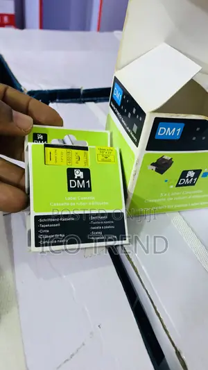 Dymo D1 45018 Label Cassette, Measures 12mm (1/2") in Width and 7m