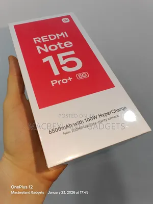 New Xiaomi Redmi Note 15 Pro+ 512 GB