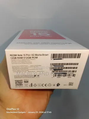 New Xiaomi Redmi Note 15 Pro+ 512 GB