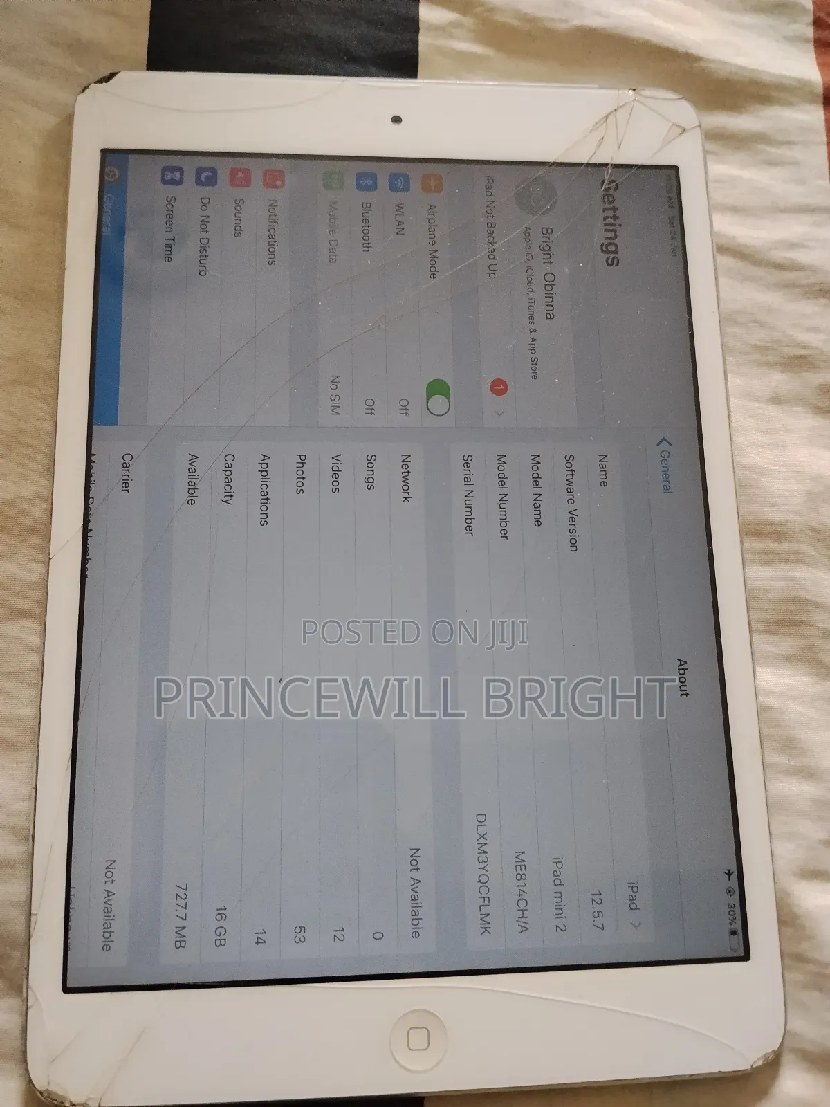 Apple iPad Air 2 16 GB Silver