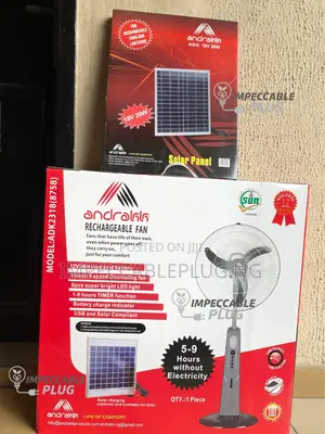 Andrakk 18' Rechargeable Fan