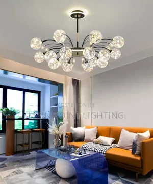 16 Hand Glass Chandelier