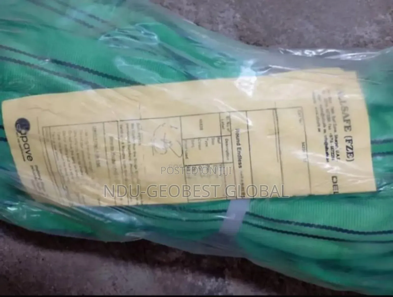 Round Endless Polyester Lifting Sling (2ton X 2meters)