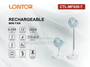 Rechargeable Lontor Mini Fan 3600mah CTL-Mf028-7