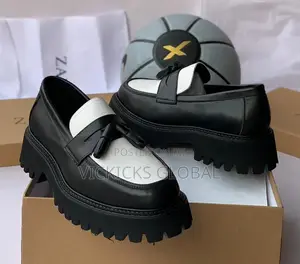 Zara Men’S Chunky Sole Leather Shoes