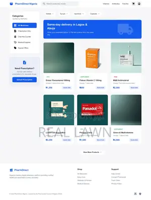 Professional Online Pharmacy Store With Prescription Upload
