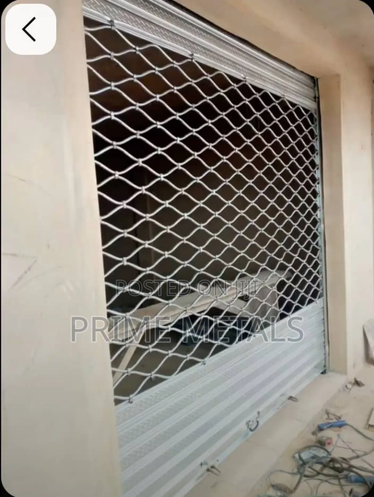 Grilled Roller Door