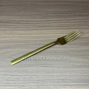 Plain Gold Fork Spoon, Per Dozen