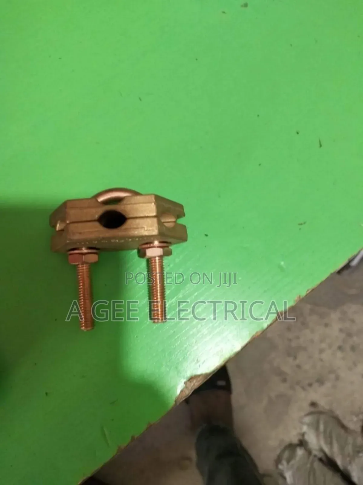Copper U Clamp For Copper Wire To Rod