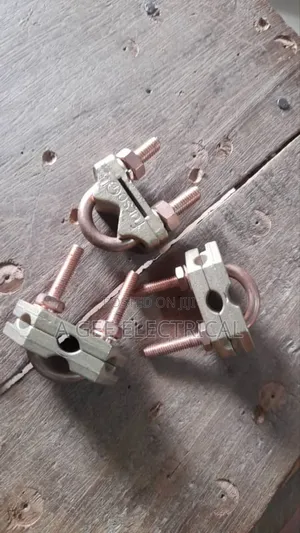 Copper U Clamp For Copper Wire To Rod