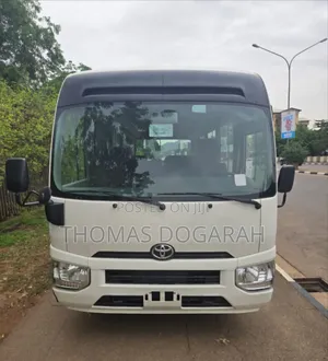 New Toyota Coaster 2024 White