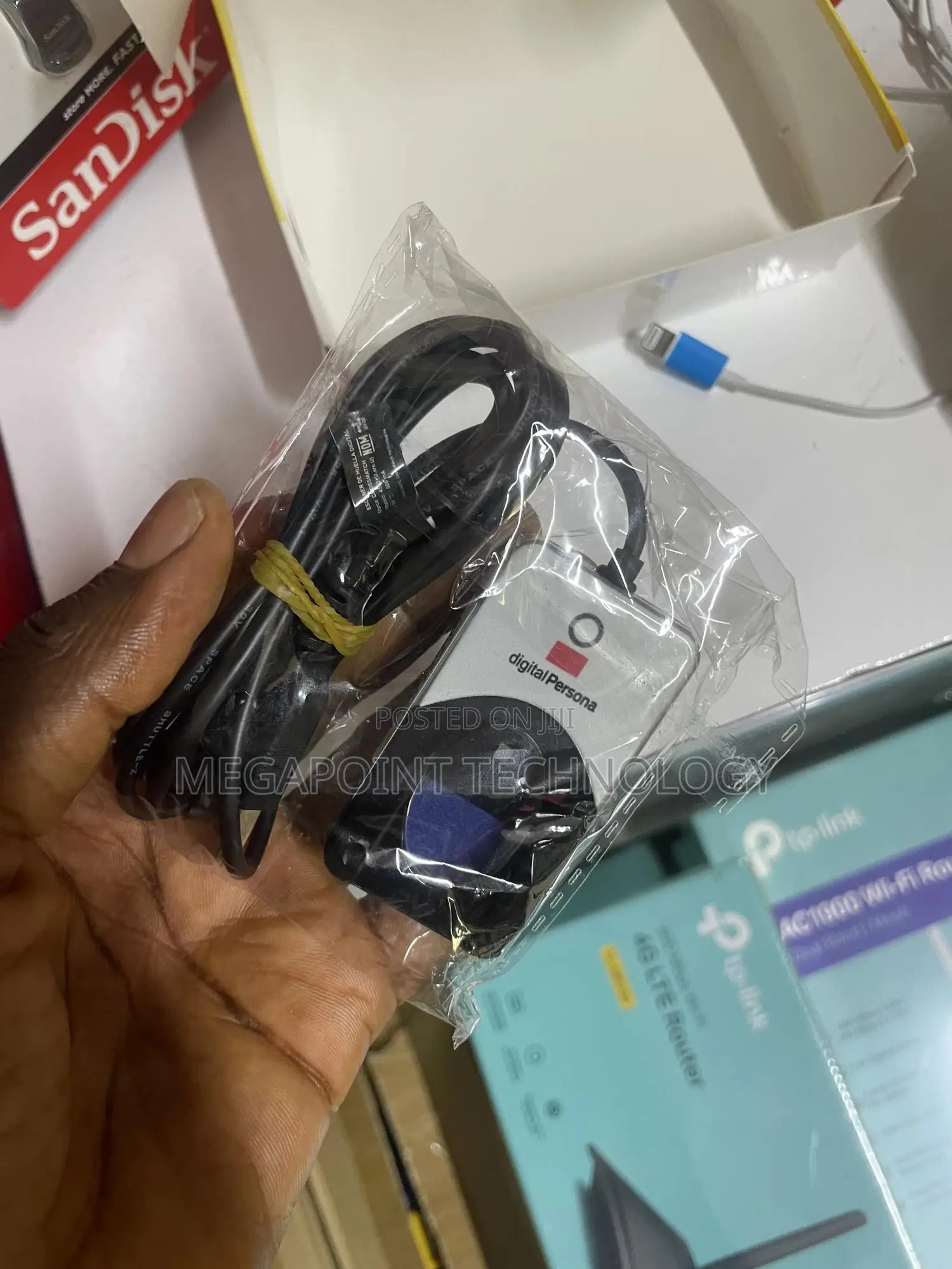 Digital Personal Fingerprint Scanner