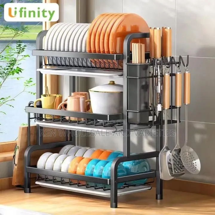 3 Layers Dish Rack