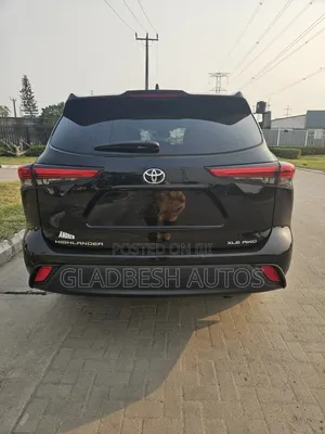 Toyota Highlander XLE 2022 Black