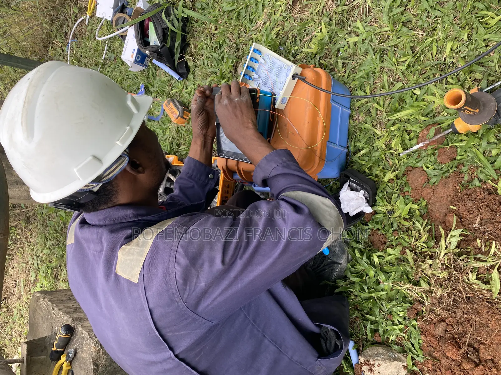 Fibre Optics Splicing