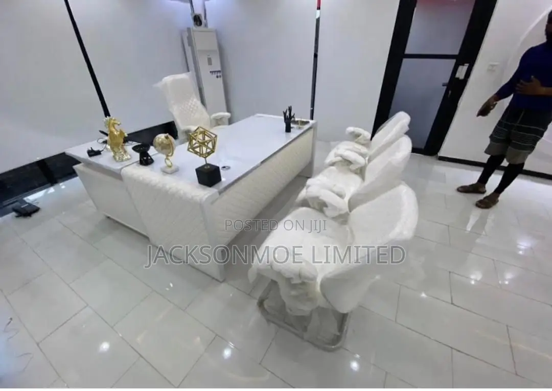 White Executive Table