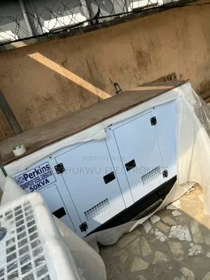 Brand New 50kva Perkins Original England Standard Soundproof Generator
